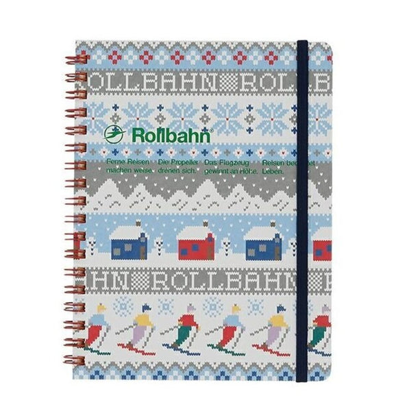 Rollbahn Spiral Bound Notebook Knit Ski - Freshie & Zero Studio Shop