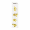 Little Magnets: Gold Cats - Freshie & Zero Studio Shop