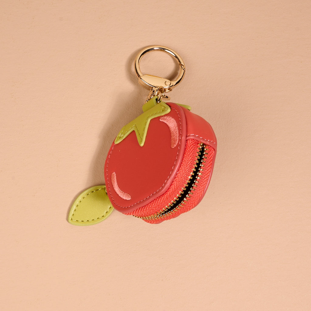 Tomato Fruit Market Bag Charm - Freshie & Zero Studio Shop