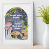 Trust Your Hopes More Than Your Fears: 8x10 Print - Freshie & Zero Studio Shop