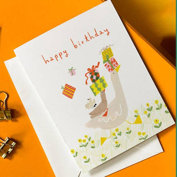 Duck Delivery Birthday Card - Freshie & Zero Studio Shop