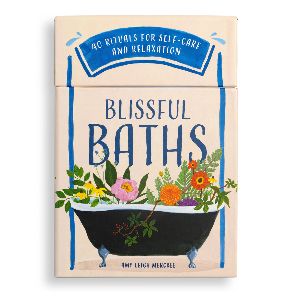 Blissful Baths: 40 Rituals for Self-Care Card Deck - Freshie & Zero Studio Shop