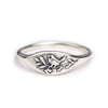 Bird in Branch Signet Ring: Bronze / Size 7 - 54.4mm - Freshie & Zero Studio Shop