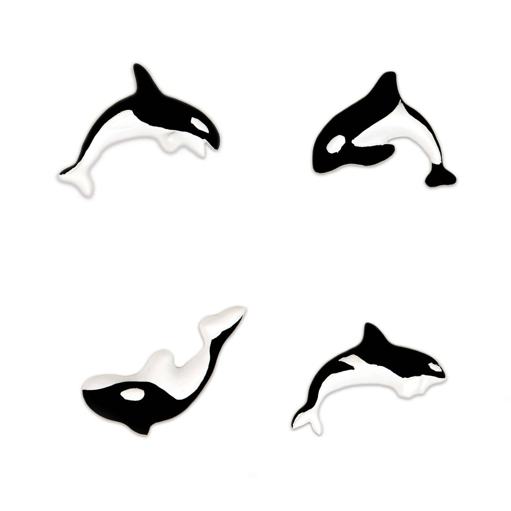 Little Mighty Magnets: Orcas - Freshie & Zero Studio Shop