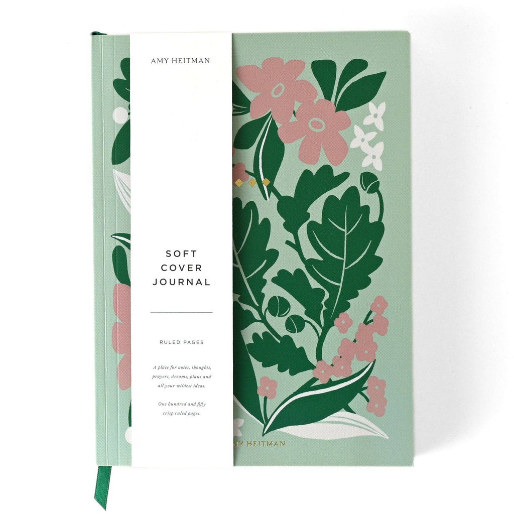 Daphne Floral Soft Cover Journal - Freshie & Zero Studio Shop