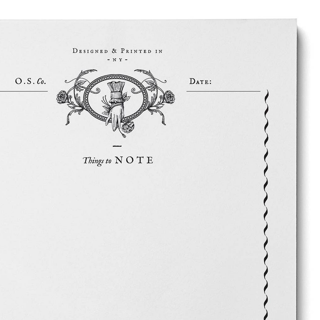 Rose Hand Notepad - Freshie & Zero Studio Shop