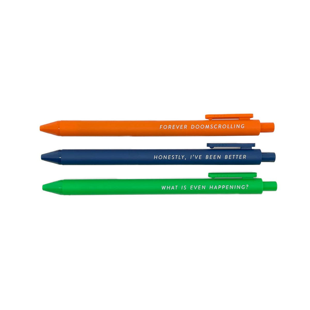 Spiraling Pen Set - Freshie & Zero Studio Shop