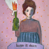 Eugenie - Art Print by Amanda Blake: 8x10 - Freshie & Zero Studio Shop
