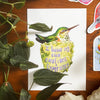 Feminist Print: I honor my own emotions and experience: 5x7 - Freshie & Zero Studio Shop