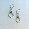 gold swirl loops earrings - Freshie & Zero Studio Shop