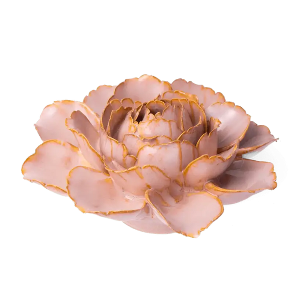 France Collection Ceramic Flower: Rose Pink Camellia - Freshie & Zero Studio Shop