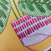 Peacock Plant Embroidery kit - Freshie & Zero Studio Shop