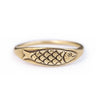 Fish ring: Bronze / Size 9- 59.5mm - Freshie & Zero Studio Shop
