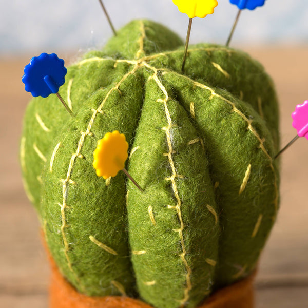 Cactus Pincushion Felt Craft Mini Kit - Freshie & Zero Studio Shop