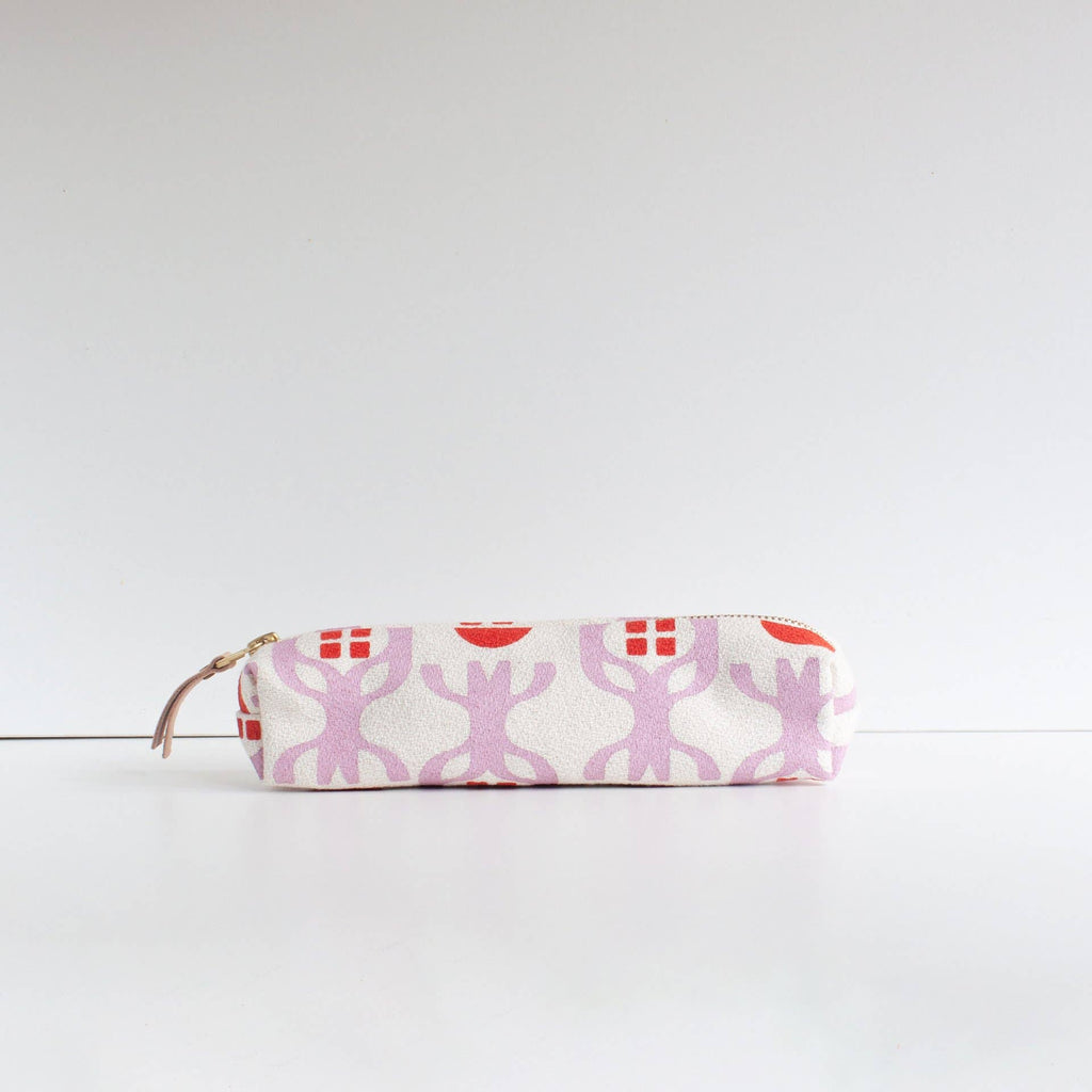 Anthro Orange Pencil Pouch | Erin Flett - Freshie & Zero Studio Shop