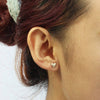 Heart studs: Bronze - Freshie & Zero Studio Shop