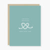 The Most Beautiful Knot Wedding Card - Freshie & Zero Studio Shop