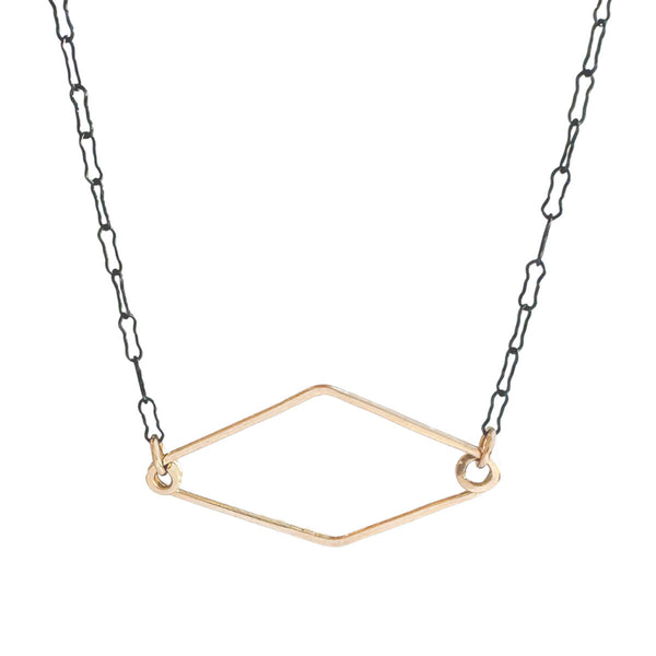 Gold + Ink Mirage Necklace - Freshie & Zero Studio Shop