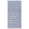 Gather Orange Flowers Block Print Napkins - Set of 4 - Freshie & Zero Studio Shop