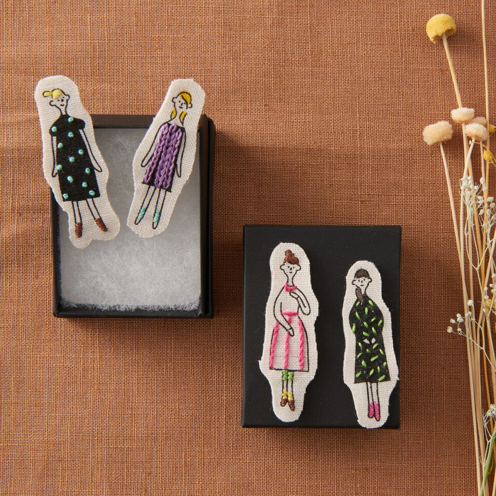 100 Ladies Embroidery Trial Kit - Freshie & Zero Studio Shop