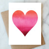 Big Heart Love Greeting Card - Freshie & Zero Studio Shop