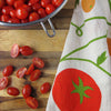 TOMATO BASIL (Tomato, Basil) - Tea Towel Set of 2 - Freshie & Zero Studio Shop
