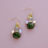 Gemstone Dangle Earrings - Freshie & Zero Studio Shop