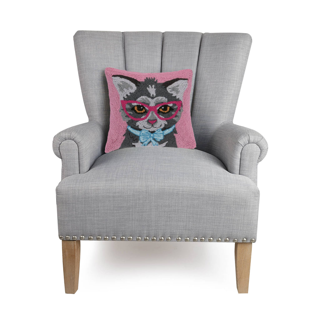 Cat Glasses Hook Pillow - Freshie & Zero Studio Shop