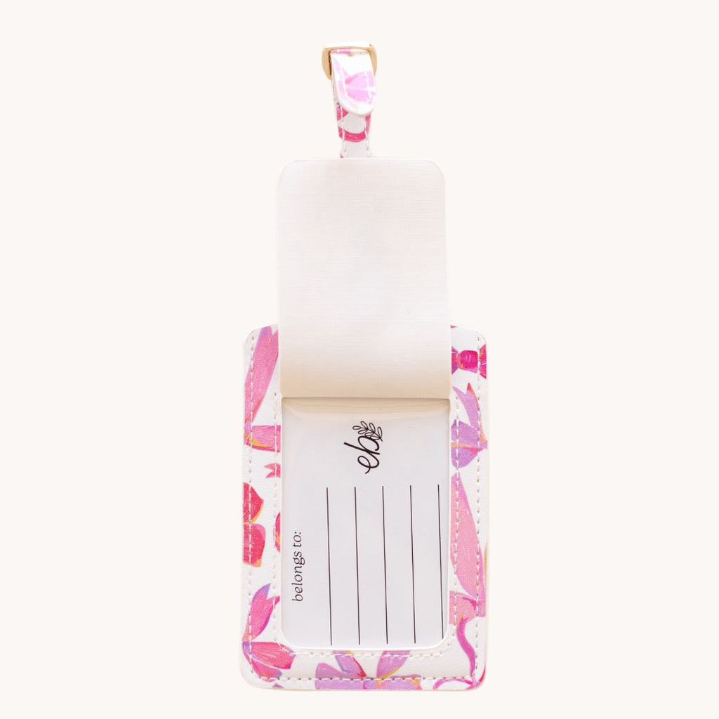 Pink Bows Luggage Tag - Freshie & Zero Studio Shop