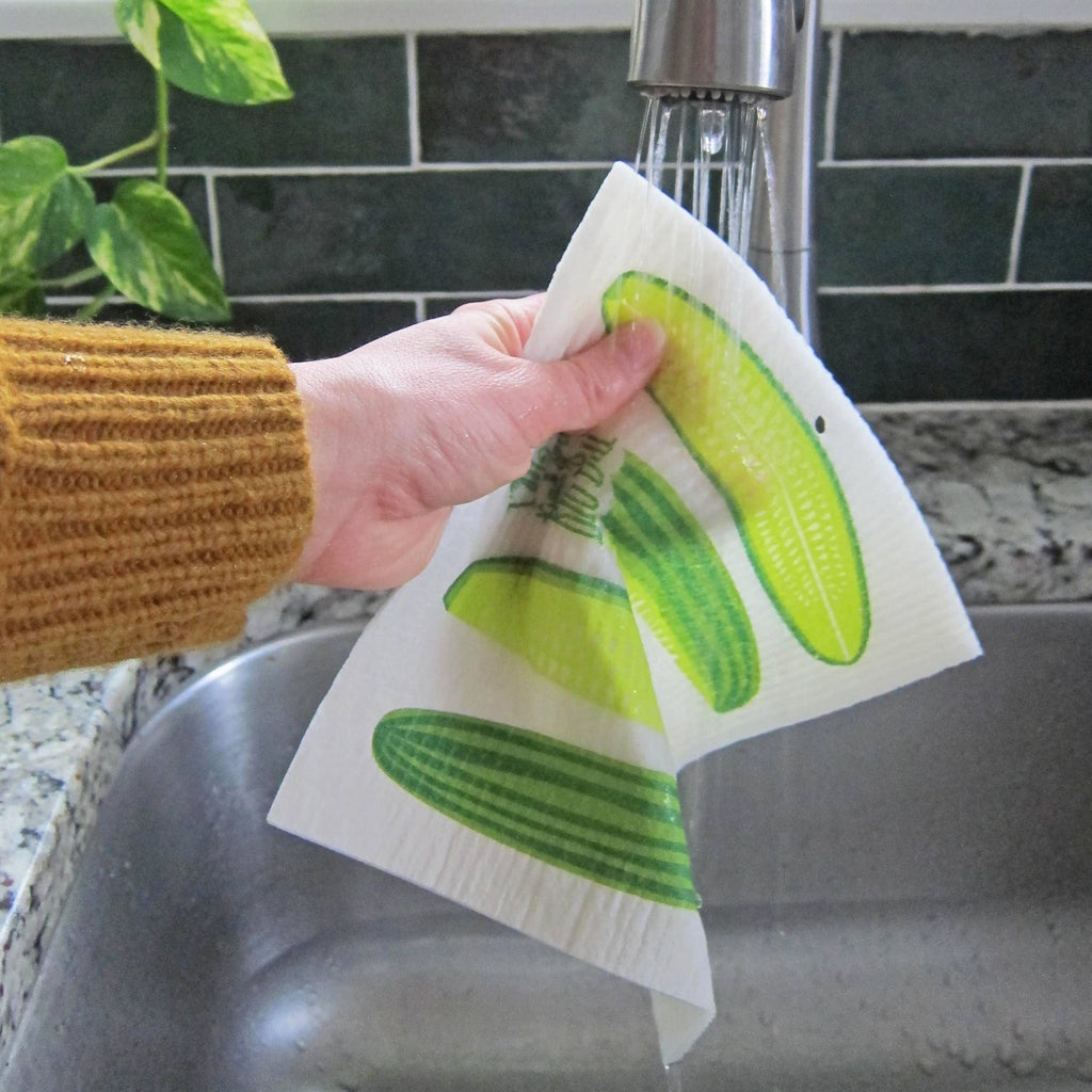 Pickle Sponge Cloth - Freshie & Zero Studio Shop