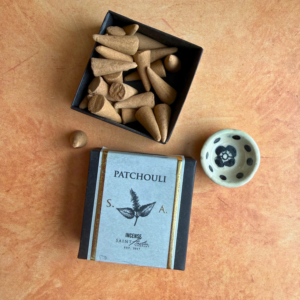 Patchouli Incense Cones by Saint Austin Company - Freshie & Zero Studio Shop