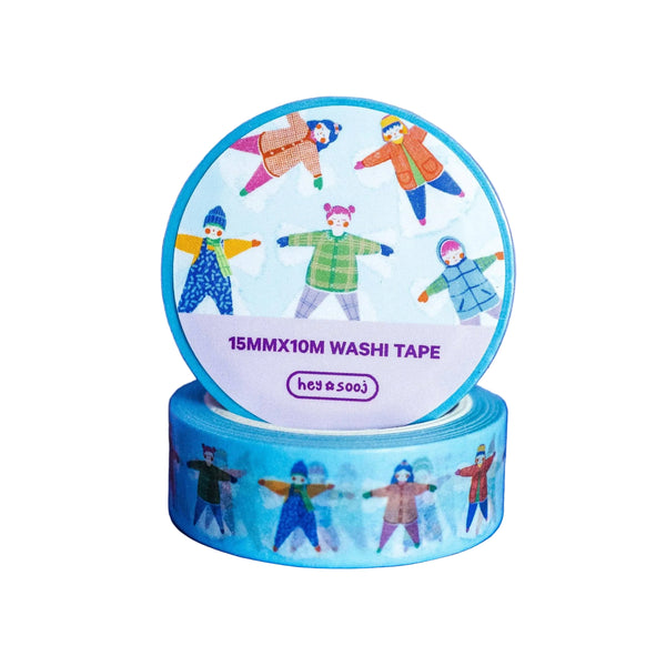 Snow Angel Washi Tape - Freshie & Zero Studio Shop