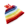 Handmade Rainbow Stripe Baby Beanie Hats - Freshie & Zero Studio Shop