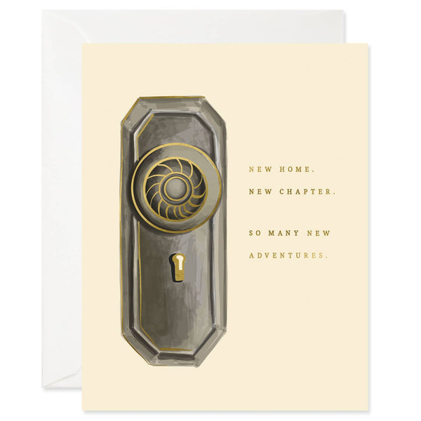 New Home New Chapter Greeting Card - Freshie & Zero Studio Shop