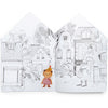Coloring Book House with Stickers - Freshie & Zero Studio Shop