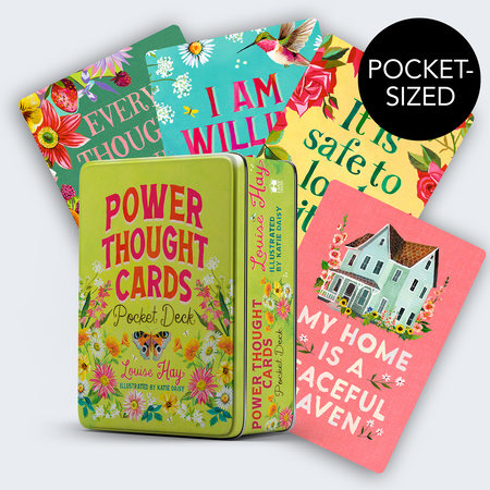 Power Thought Affirmations Pocket Deck - Freshie & Zero Studio Shop