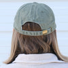 Washed Green Tomato Vine Embroidered Baseball Cap - Freshie & Zero Studio Shop