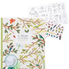 Four Seasons Garden Coloring Book with Stickers - Freshie & Zero Studio Shop