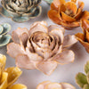 France Collection Ceramic Flower: Rose Pink Camellia - Freshie & Zero Studio Shop