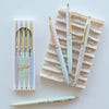 Pastel Rainbow Retro Pen Set of 4 - Freshie & Zero Studio Shop