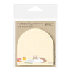 Midori Uri Sticky Notes - Cats and Books - Freshie & Zero Studio Shop