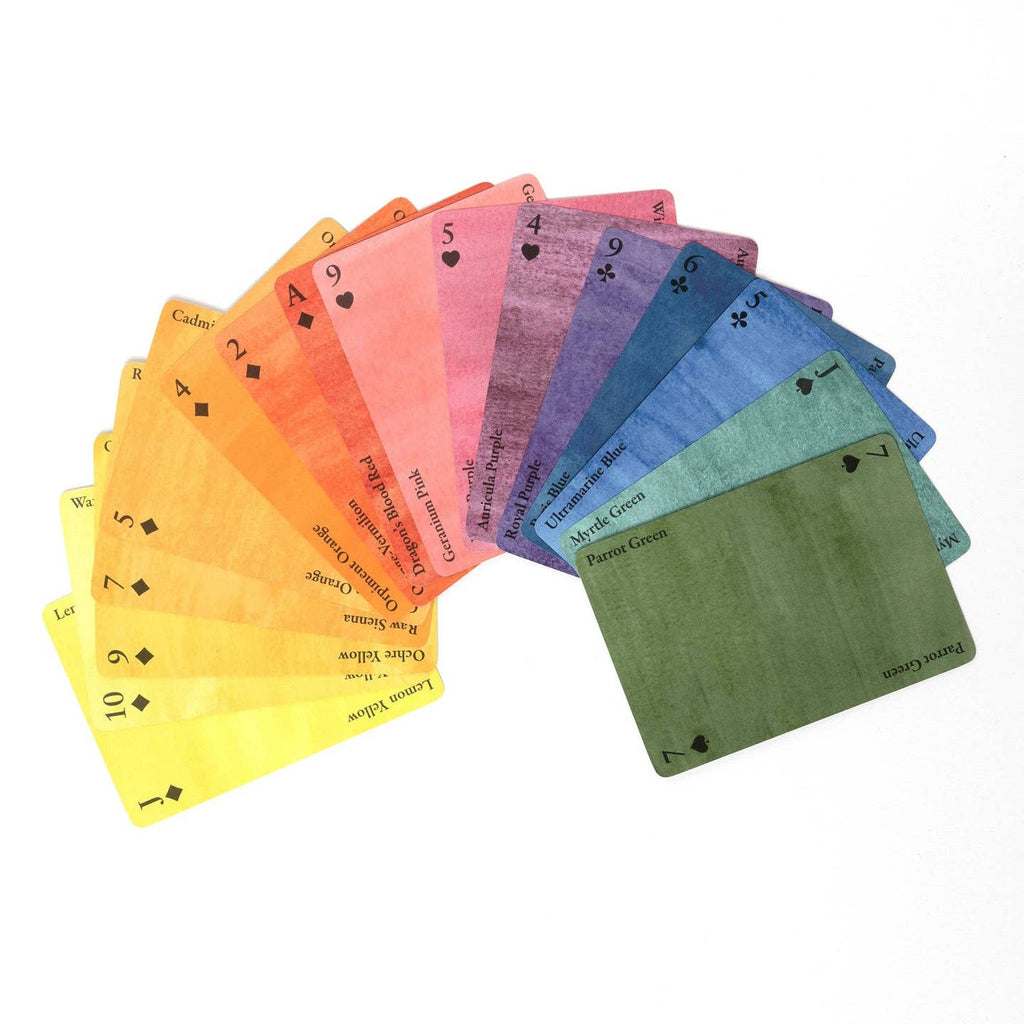 Nomenclature of Colors Playing Cards - Freshie & Zero Studio Shop