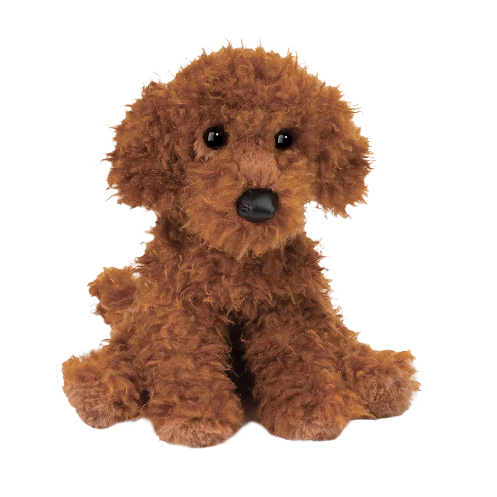 Ginger the Miniature Poodle Plush Toy - Freshie & Zero Studio Shop