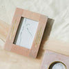 Jaipuri Pink Carved Marble 4x6 Picture Frame - Freshie & Zero Studio Shop