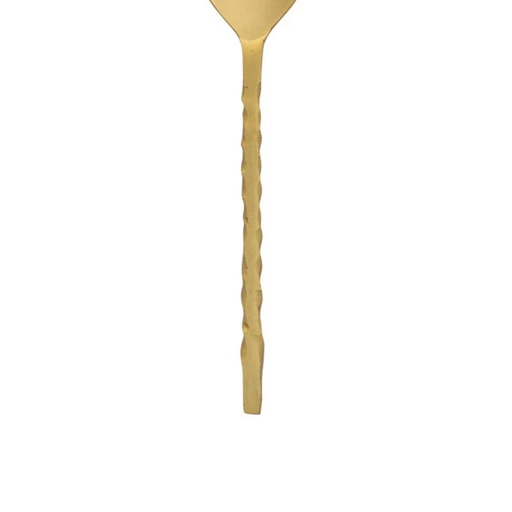 Brass Spoon with Sculpted Handle - Freshie & Zero Studio Shop