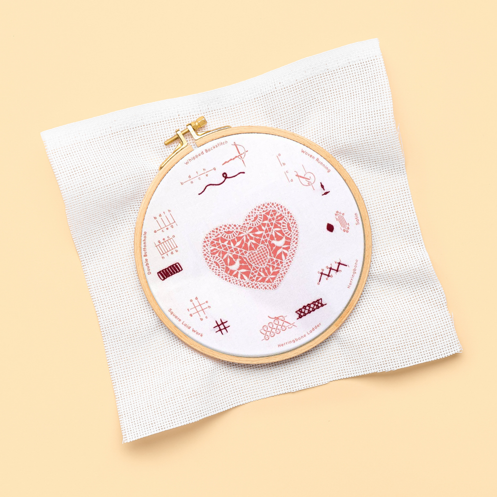 Lace Heart - Freshie & Zero Studio Shop