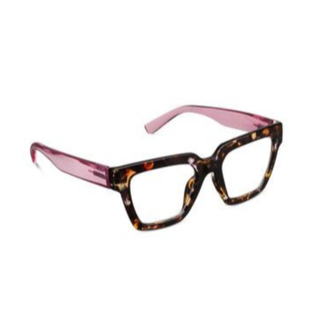 Peepers Reading Glasses: Take a Bow Pink Botanico/Pink - Freshie & Zero Studio Shop