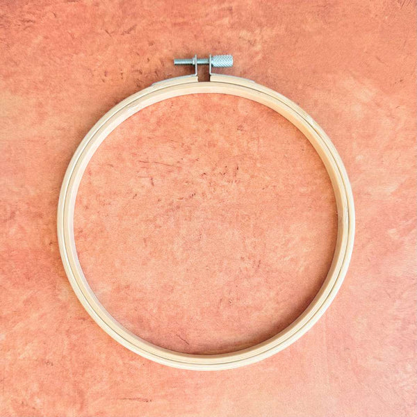 Bamboo Embroidery Hoop 6" - Freshie & Zero Studio Shop