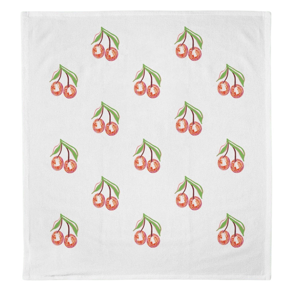Disco Cherry Tea Towel - Freshie & Zero Studio Shop