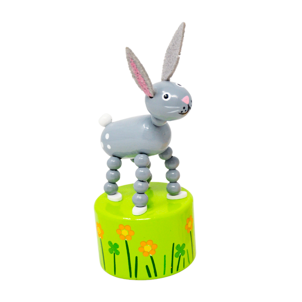 Duck & Bunny Push Puppet - Freshie & Zero Studio Shop